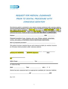 Pre-sedation-forms